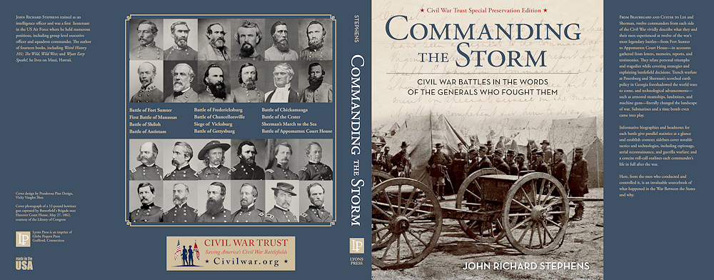 Commanding the Storm, (The Civil War Trust Cover)